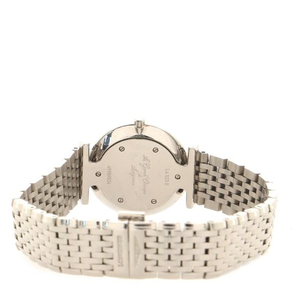 Longines La Grande Classique Quartz Watch Stainless Steel with Diamond Bezel and - Picture 4 of 5